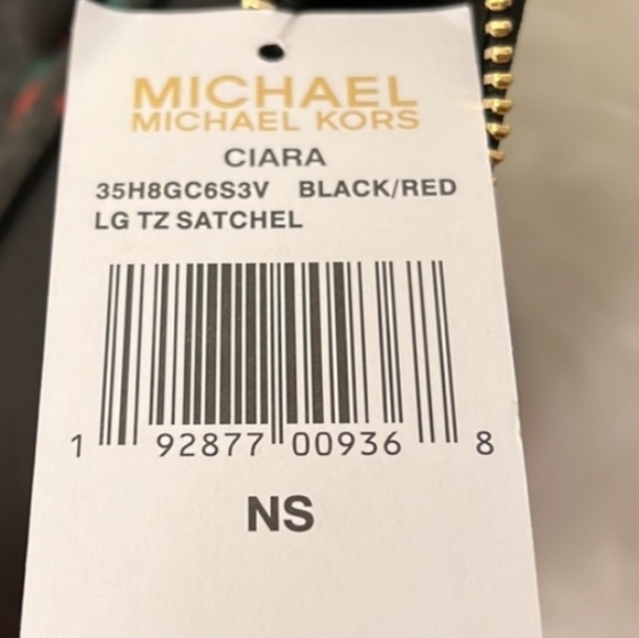 Michael Kors Rose Print Purse New - Picture 13 of 13